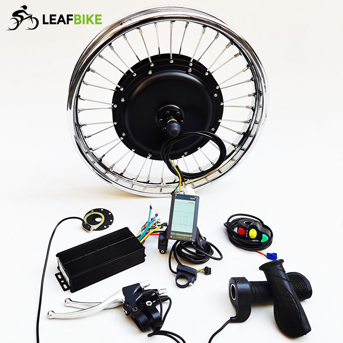 16 inch 48V 52V 1500W rear electric motorcycle motor kit