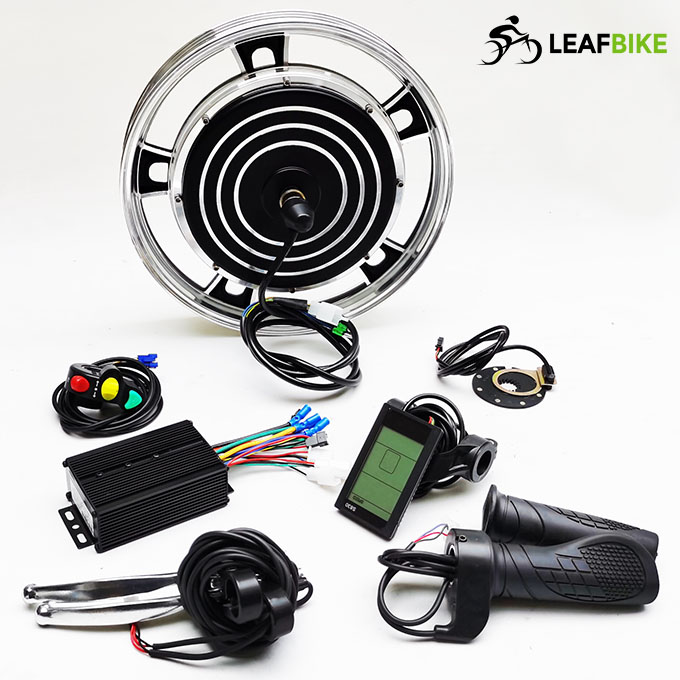 16 inch 48V 52V 1000W electric hub motor kit - front wheel