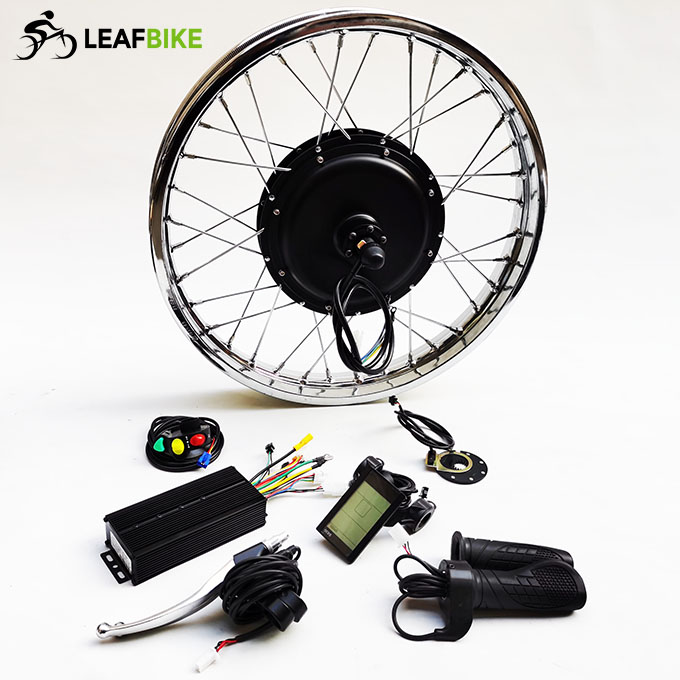 1.85 - 19 inch 48V 52V 1500W rear electric motorcycle motor kit
