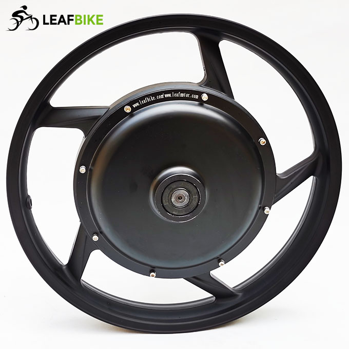 Single Shaft 18 inch 48V 52V 1000W electric hub motor kit