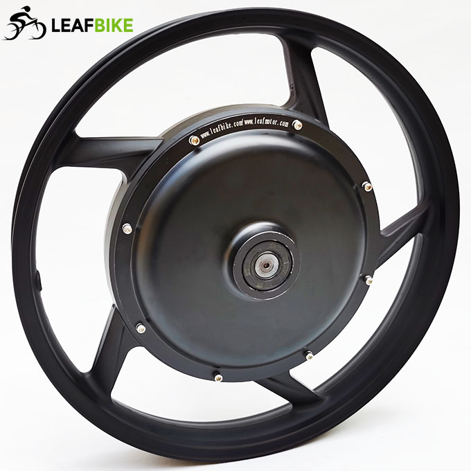 Single Shaft 18 inch 48V 52V 1000W electric hub motor kit
