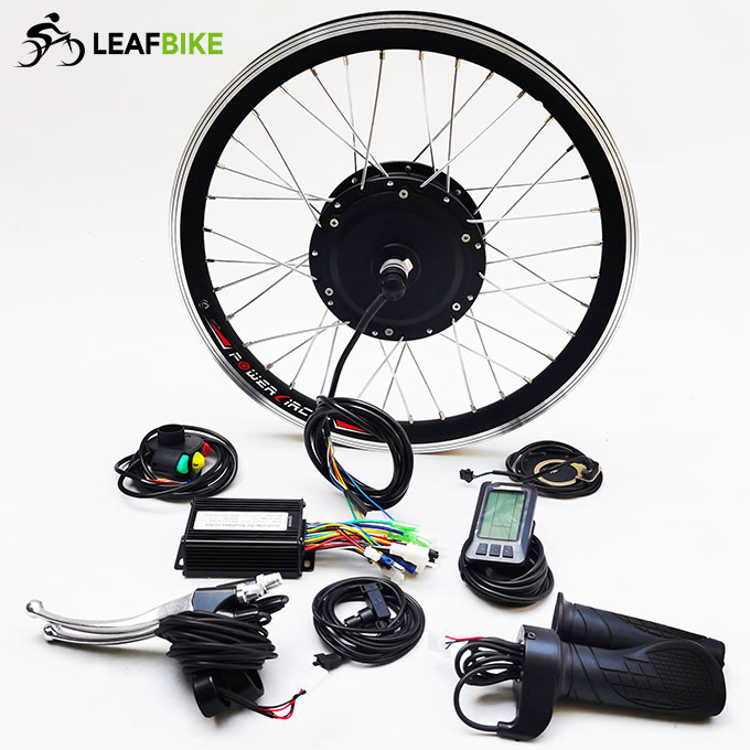 20 inch 48V 500W front brushless geared hub motor - electric bike kit