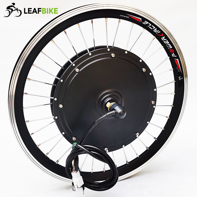 BMX 20 inch 48V 52V 1500W rear hub motor electric bike wheel