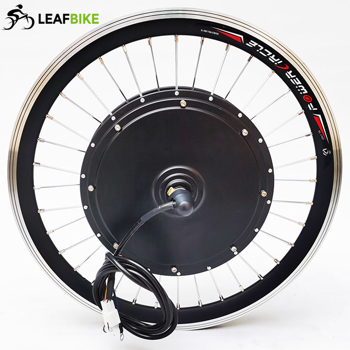 BMX 20 inch 48V 52V 1500W rear hub motor electric bike wheel