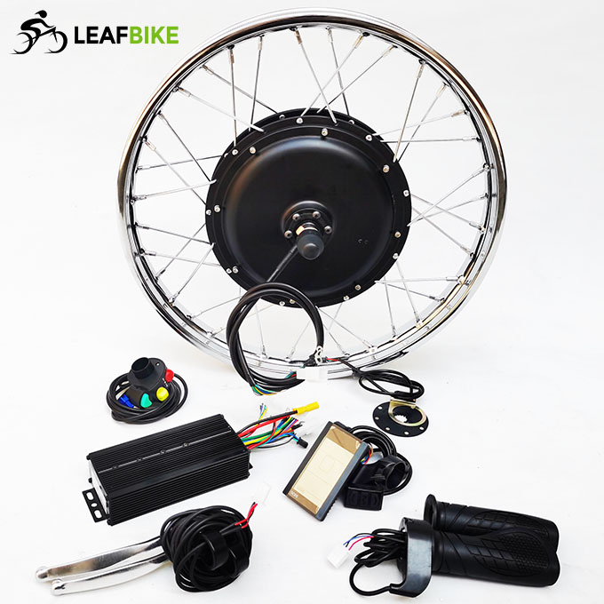 17 inch 60V 2000W rear electric motorcycle motor kit