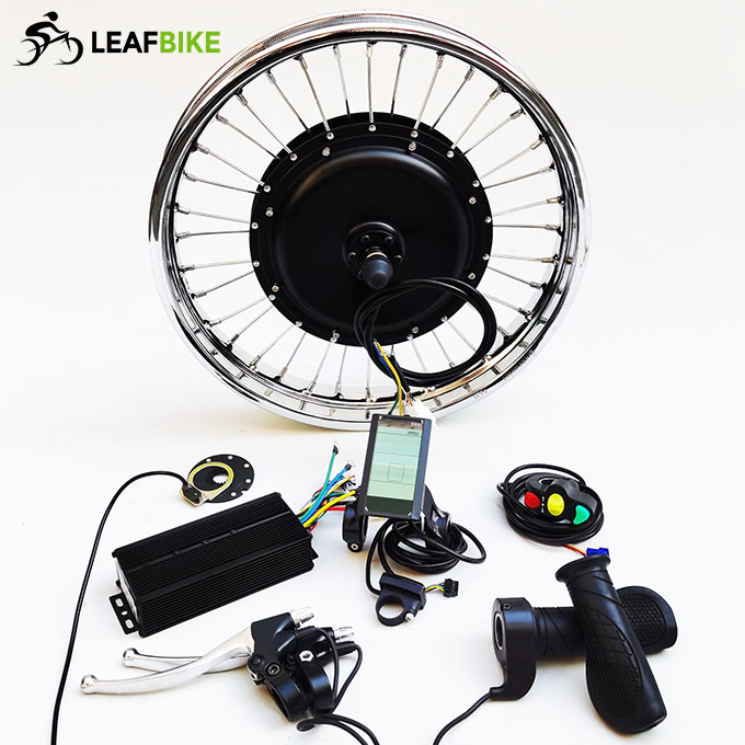 16 inch 48V 52V 2000W rear electric motorcycle motor kit