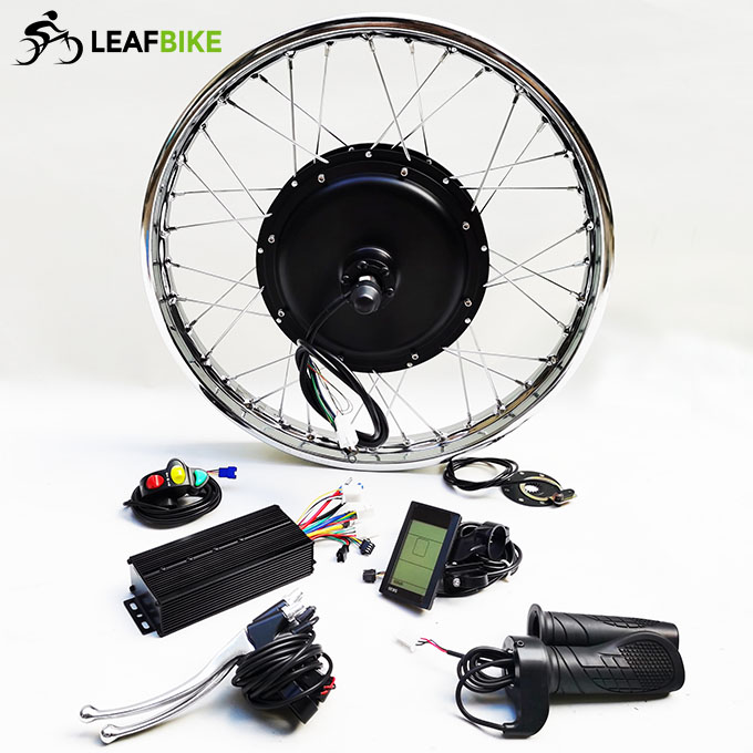 1.6 - 18 inch 48V 52V 1500W rear electric motorcycle motor kit