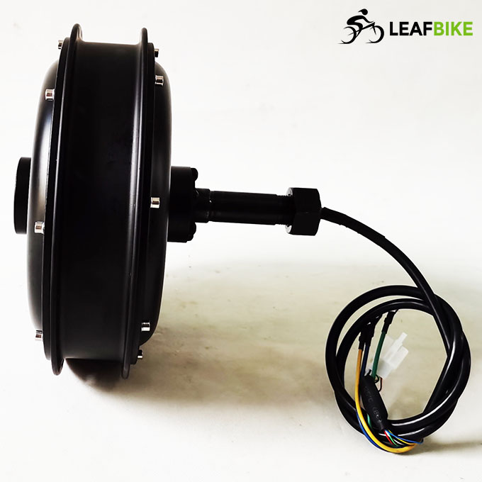 48V 52V 1500W single side shaft hub motor