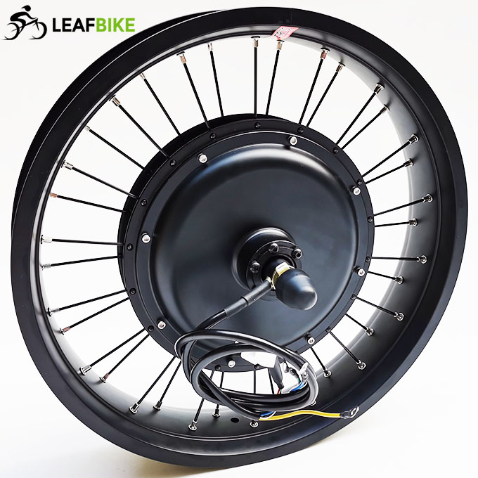 20 inch 60V 2000W rear fat bike motor wheel