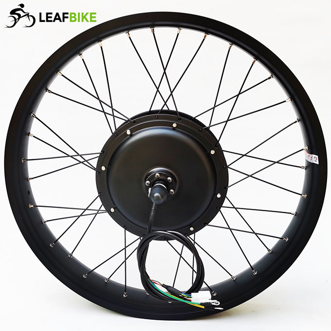 26 inch 60V 2000W rear fat bike motor wheel