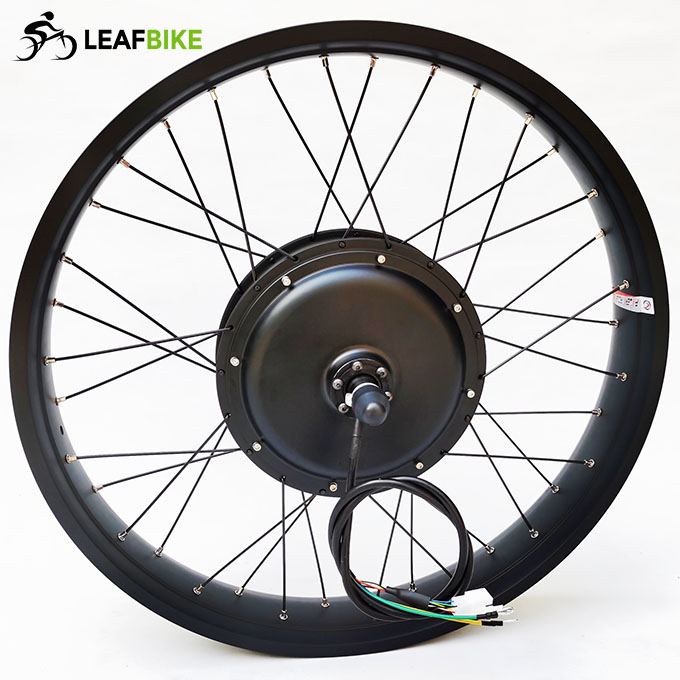 26 inch 48V 52V 1000W rear fat bike motor wheel