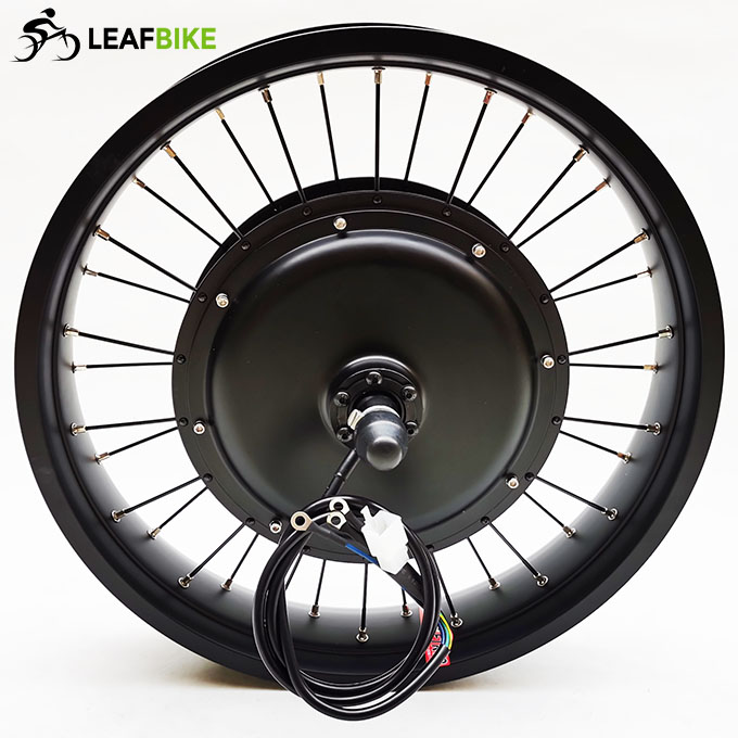 20 inch 48V 52V 1500W rear fat bike motor wheel