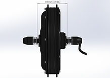 48v 1000w front hub motor drawing