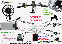 20 inch front hub motor kit wire diagram