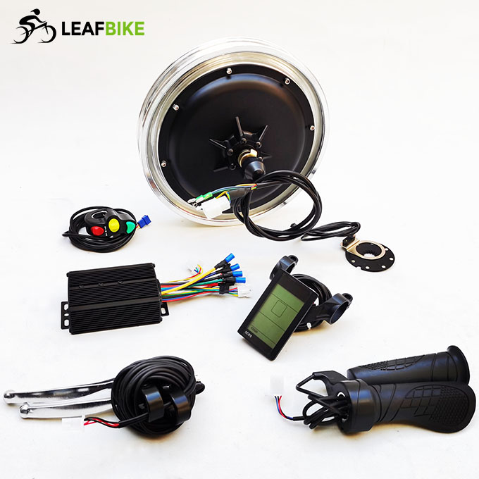 14 inch 36V 750W rear casted hub motor electric bike conversion kit