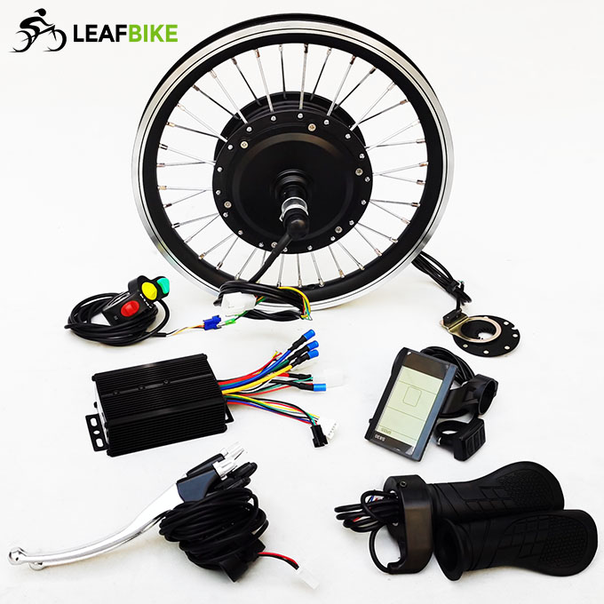 16 inch 48V 52V 500W rear brushless geared hub motor - electric bike kit