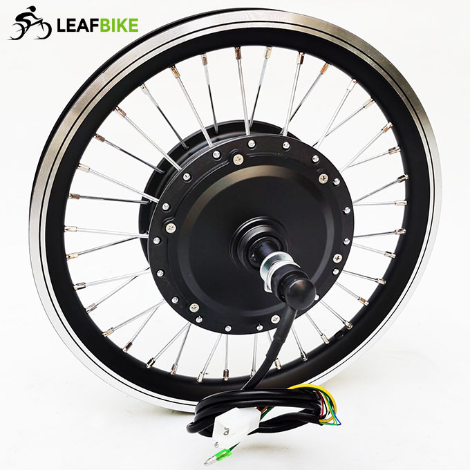 16 inch 48V 52V 500W rear brushless geared hub motor