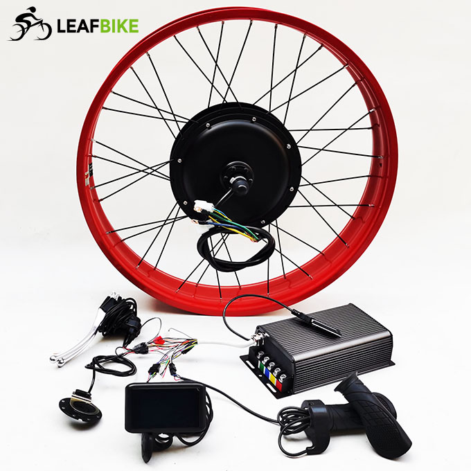 26 inch 2000W ~ 5000W high power rear hub motor - bike conversion kit