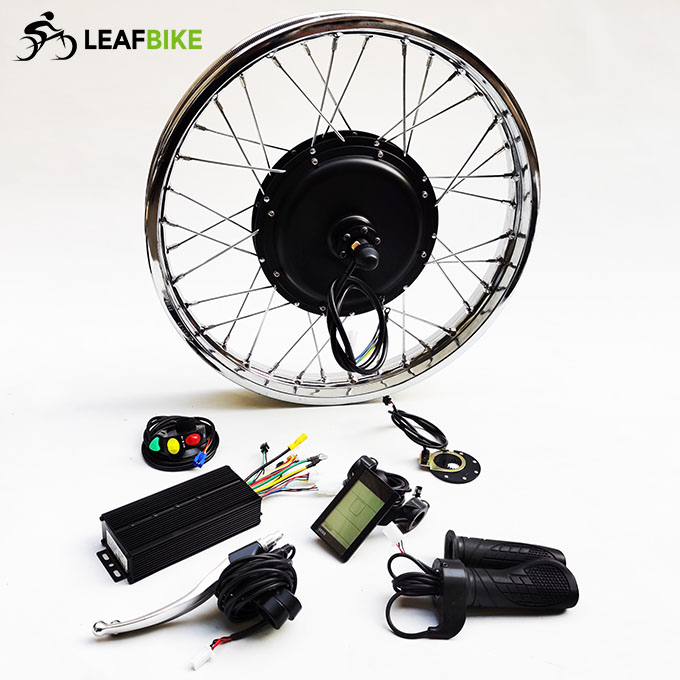 1.85 - 19 inch 48V 52V 2000W rear electric motorcycle motor kit