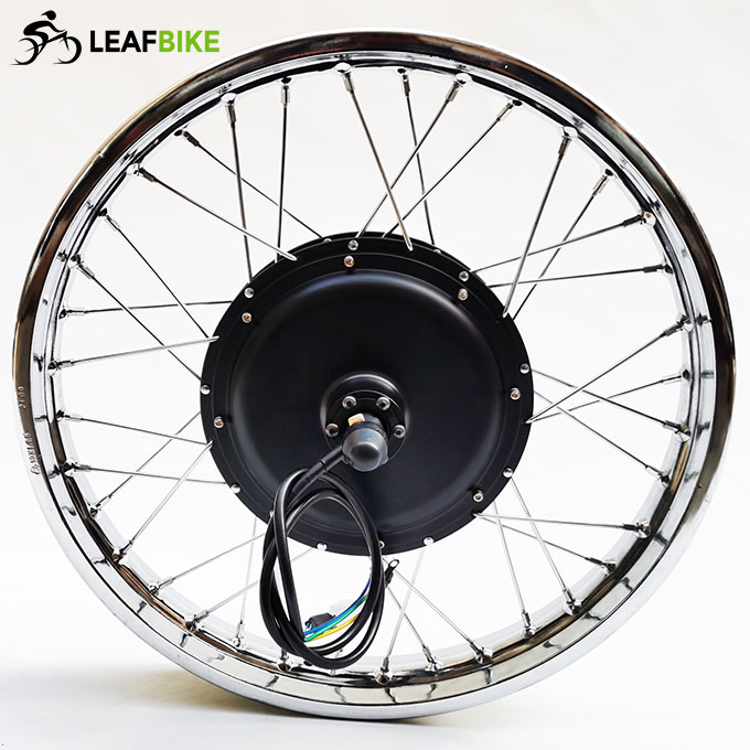 1.85 - 19 inch 48V 52V 2000W rear electric motorcycle motor kit
