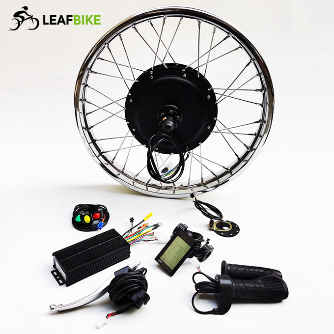 1.85 - 19 inch 48V 52V 2000W rear electric motorcycle motor kit