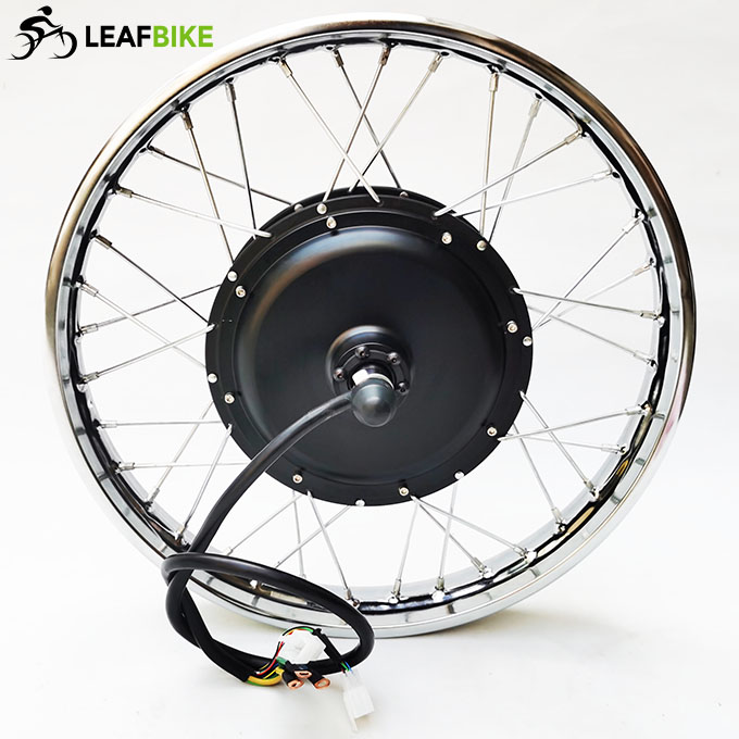 1.6 - 18 inch 48V 52V 2000W rear electric motorcycle motor wheel