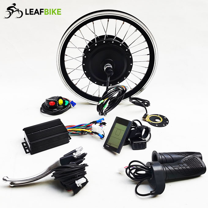 16 inch 48V 500W front brushless geared hub motor - electric bike kit
