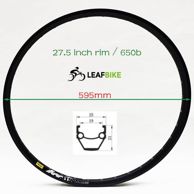 27.5 inch e-bike rim 650B