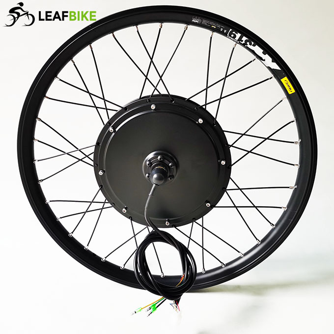 24 inch 48V 52V 1000W front electric bike motor wheel