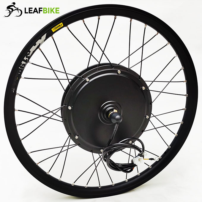 BMX 24 inch 60V 2000W rear hub motor wheel
