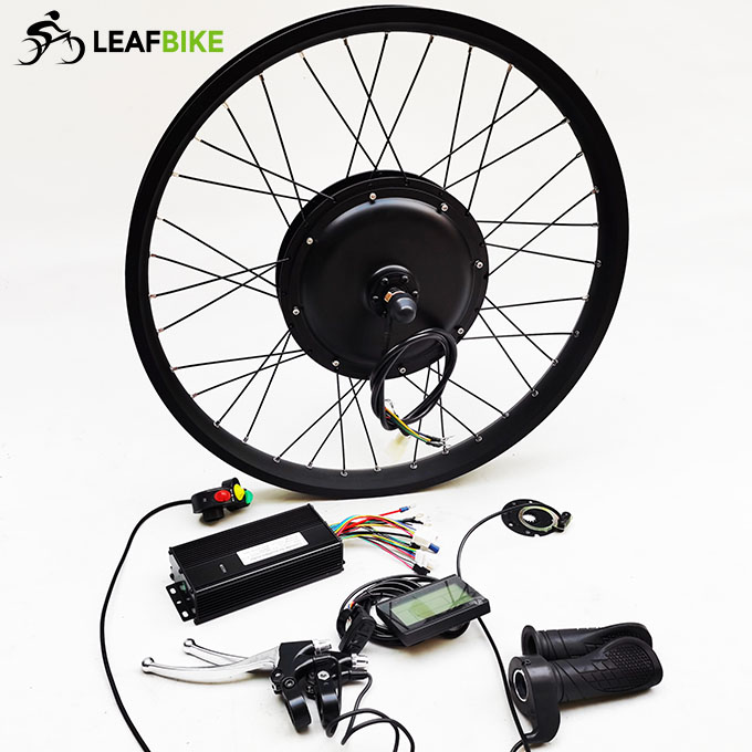 Wide rim 26 inch 48V 1500W rear hub motor - bike conversion kit
