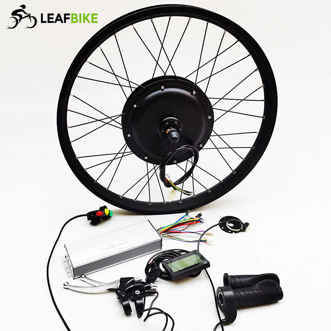 Wide rim 26 inch 60V 2000W rear hub motor - bike conversion kit