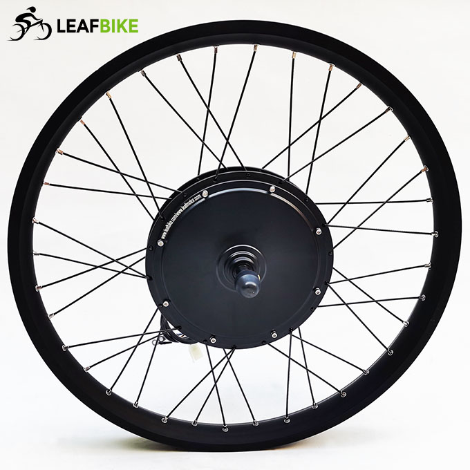 Wide rim 26 inch 48V 1500W rear hub motor - bike conversion kit
