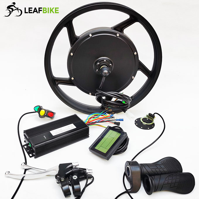 18 inch 48V 1000W front hub motor electric bike conversion kit