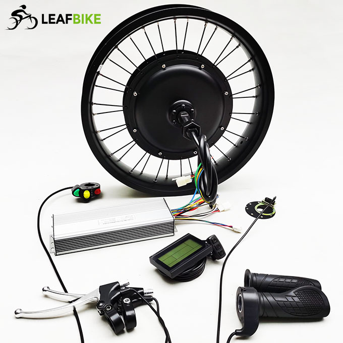 20 inch 60V 2000W single side shaft motor fat bike conversion kit