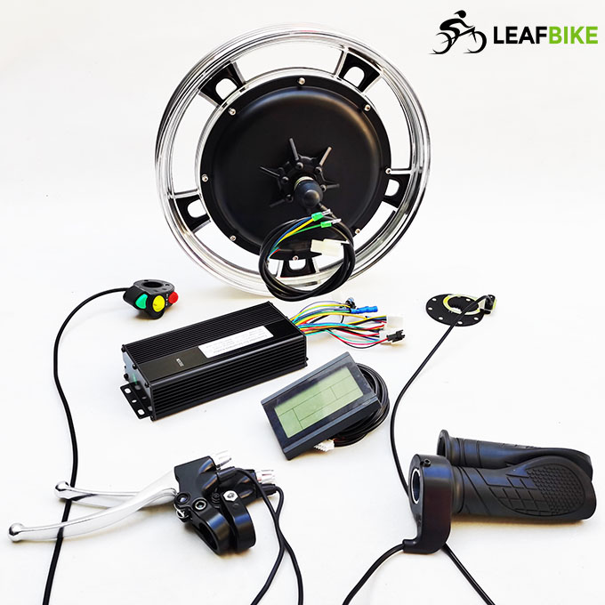 16 inch 48V 1000W electric hub motor kit - rear wheel