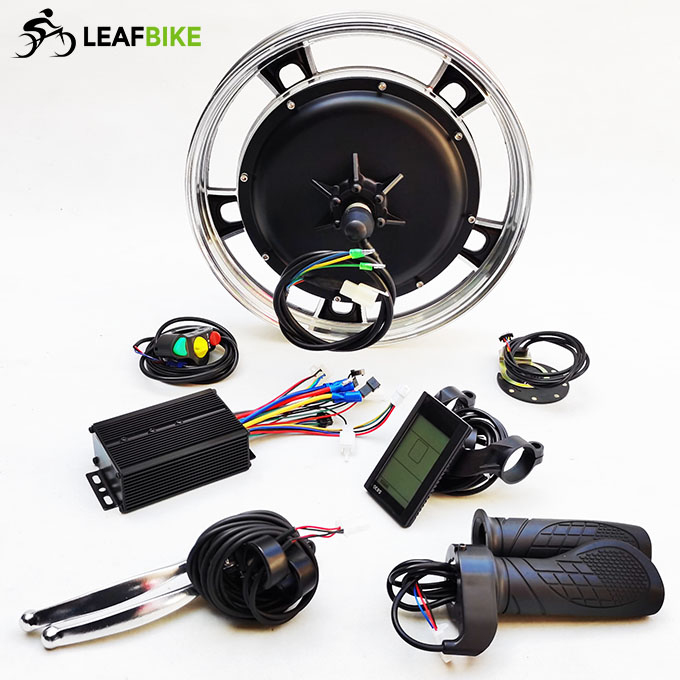 16 inch 36V 750W electric bike kit - rear hub motor wheel