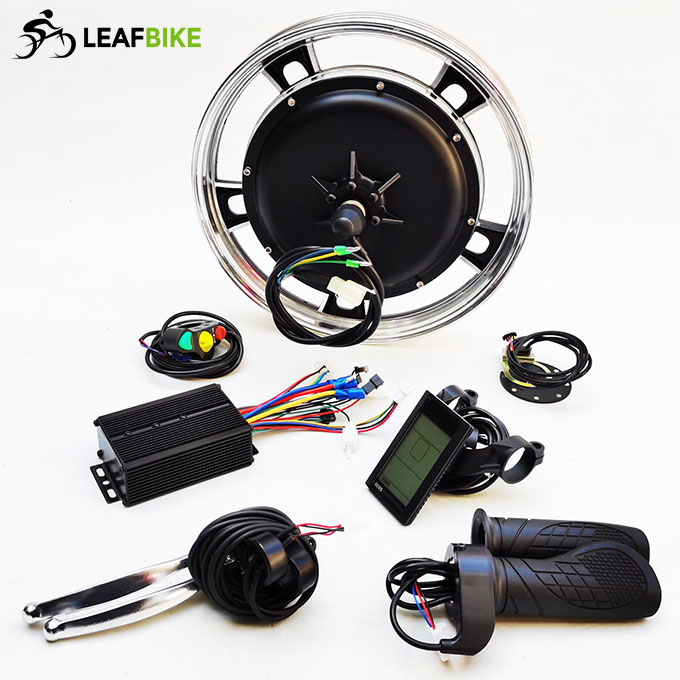 16 inch 36V 750W electric bike kit - rear hub motor wheel