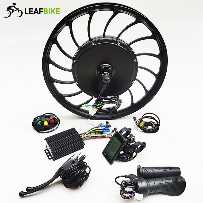20 inch 36V 750W electric bike kit - front casted hub wheel