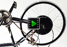 26 inch 48V 1500W rear electric hub motor kit video