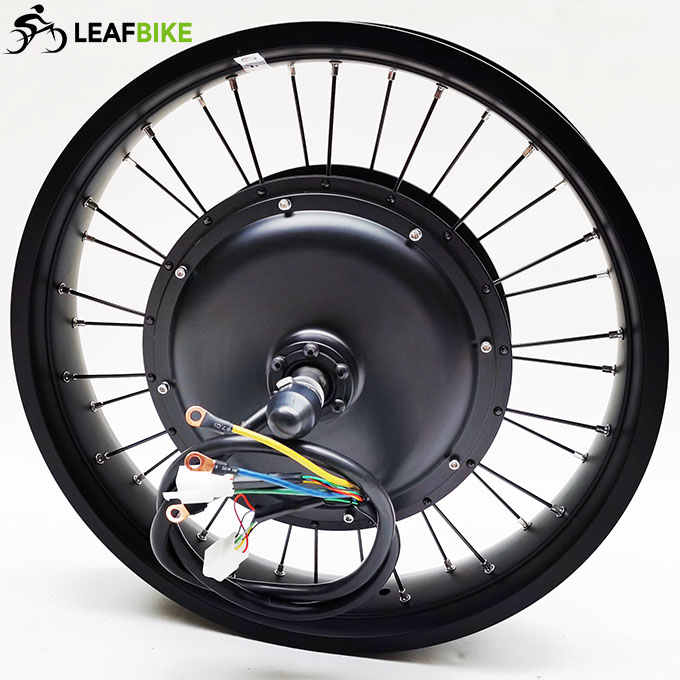 20 inch 60V 3000W rear hub motor - Beach Snow Fat Tire bike conversion kit