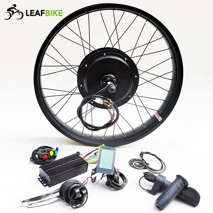 24 inch 48V 52V 2000W rear hub motor - Beach Snow Fat Tire bike conversion kit