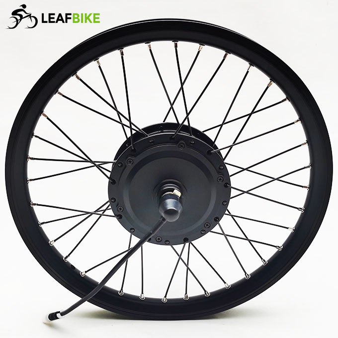 BMX 20 inch 36V 300W 500W 750W rear geared hub motor wheel