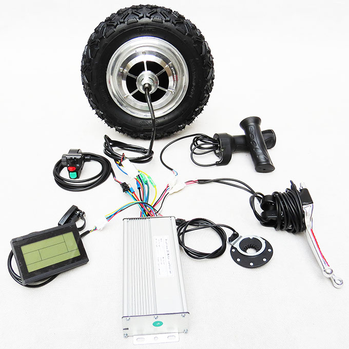 10 inch 48V 52V 800W electric scooter kit - rear wheel