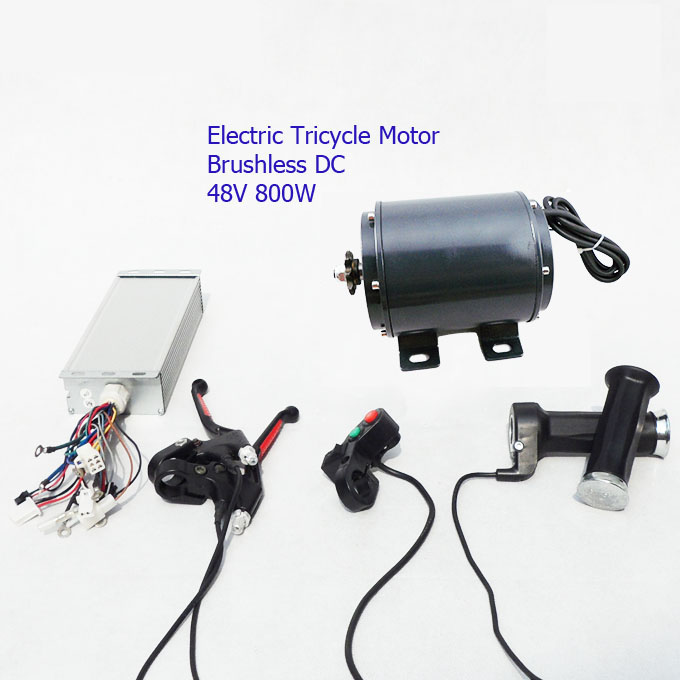 48V 800W electric tricycle conversion kit