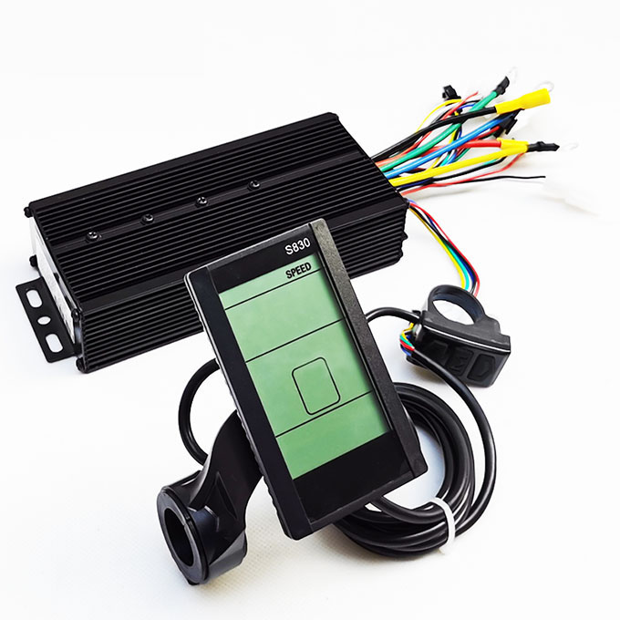 48V 52V 1500W 1800W electric hub motor controller with LCD screen