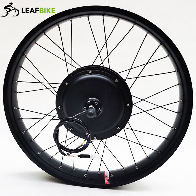 26 inch 60V 2000W front fat bike motor wheel