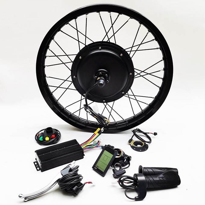 1.85 - 19 inch 60V 2000W front electric motorcycle motor kit