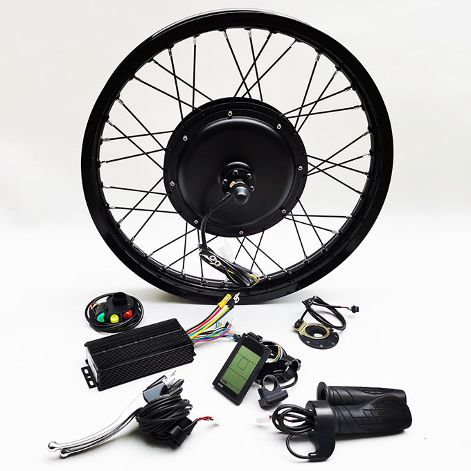 1.85 - 19 inch 48V 52V 2000W front electric motorcycle motor kit