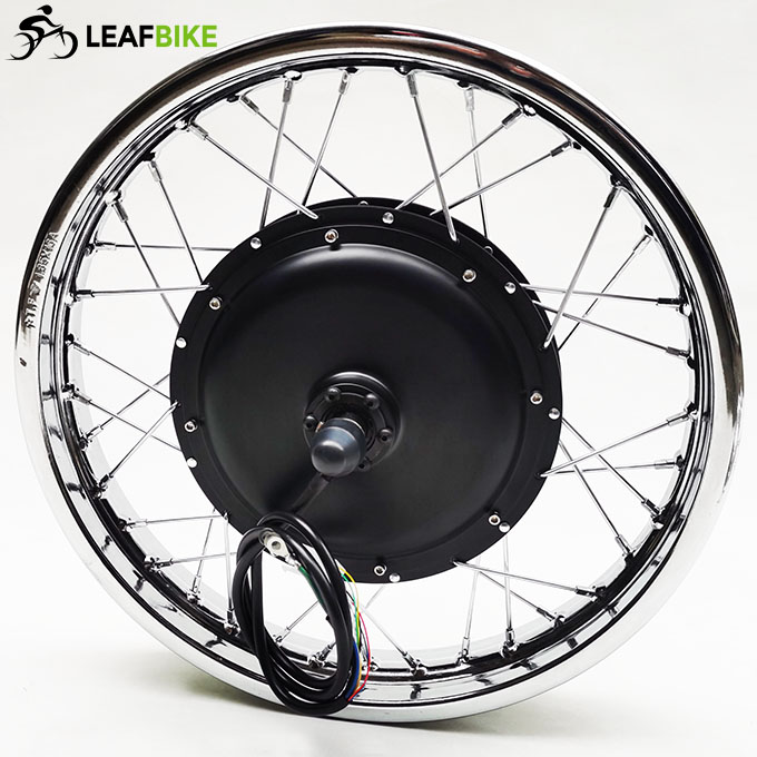 16 inch 48V 52V 1500W front electric motorcycle motor kit